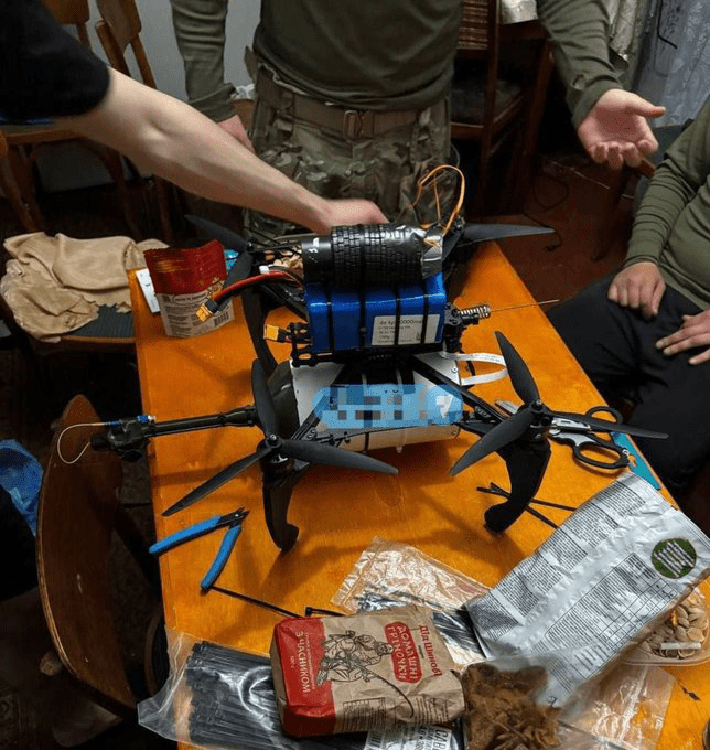 烏克蘭利用無人機向俄羅斯襲擊。 SBU.png