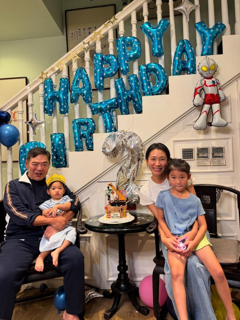 李美慧為兒子舉行2歲生日，令豪宅內貌進一步曝光。4