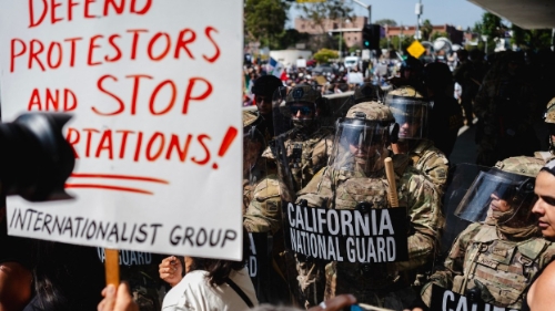 派駐洛城國民警衛軍增至4100人