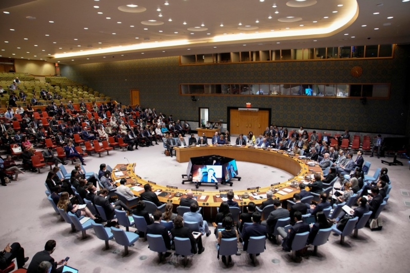 安理會就中東局勢召開緊急會議。路透社