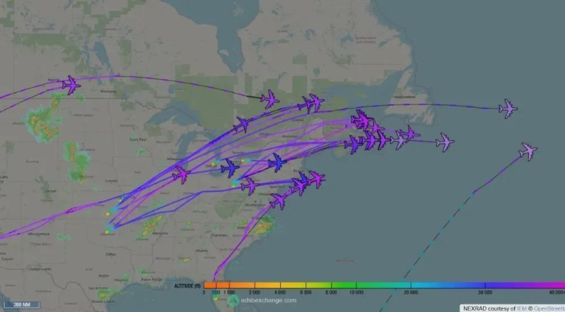 航空數據網站截圖