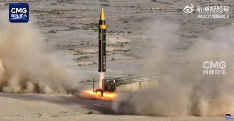 伊朗向以色列發射“最強導彈”