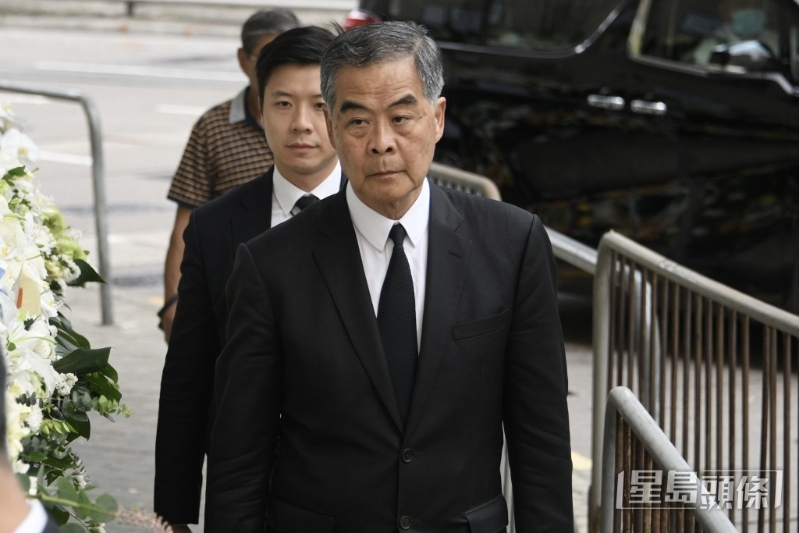 全國政協副主席、前特首梁振英。