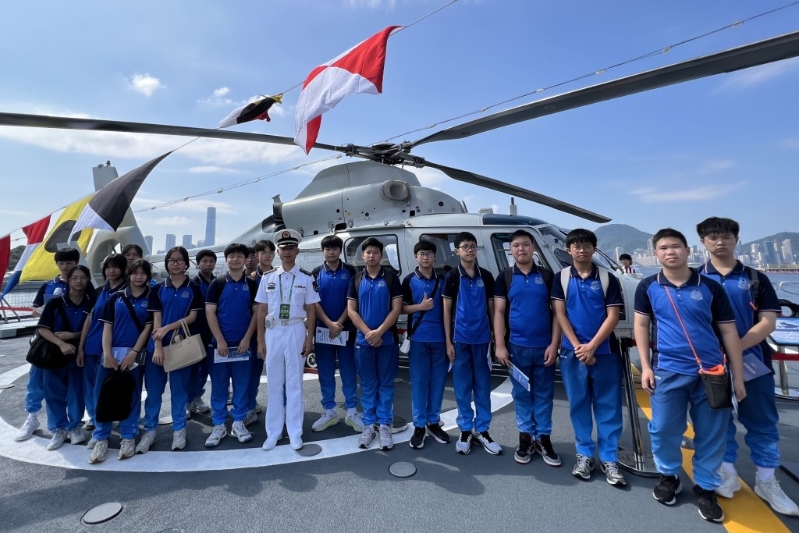 隊員感受解放軍專業精神