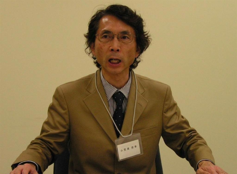 日本知名政治研究學者小笠原欣幸。中時資料照