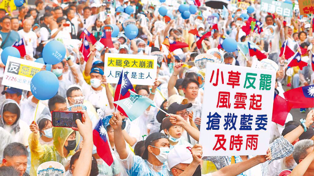 柯文哲喊大罷免大失敗提他民調 柯文哲喊大罷免大失敗提他民調