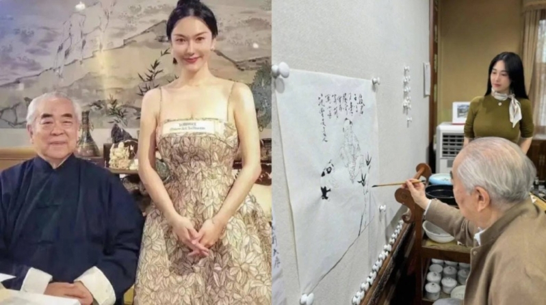 范曾傳被小50歲嫩妻卷走市值20億人民幣藏品。