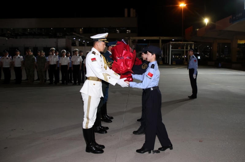 解放軍駐港部隊第28次建制單位輪換于8月22日順利完成