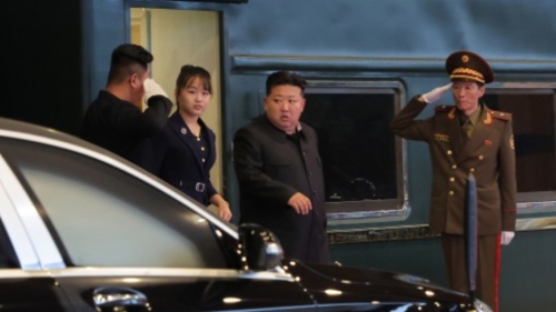 金正恩專列已于周五（5日）抵達平壤。