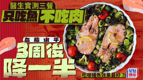 醫生實測三餐只吃魚不吃肉 醫生實測三餐只吃魚不吃肉