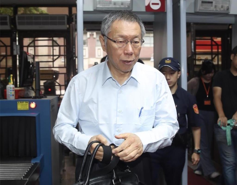 柯文哲將復出試水溫 柯文哲將復出試水溫